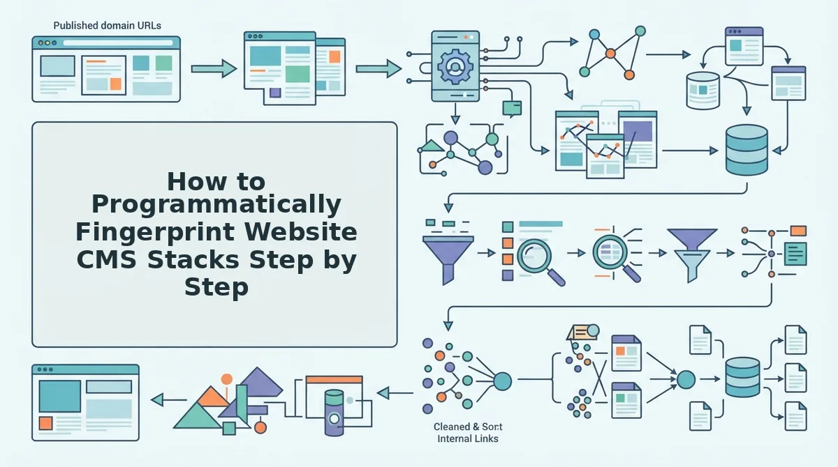 How to Programmatically Fingerprint Website CMS Stacks Step by Step