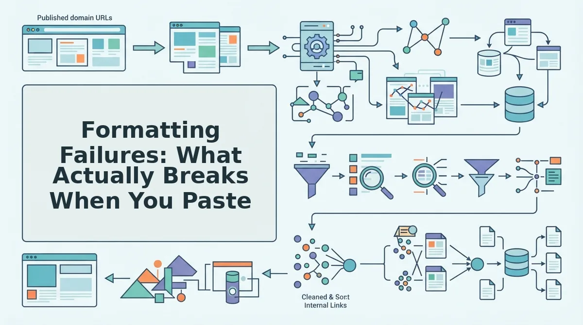 Formatting Failures: What Actually Breaks When You Paste