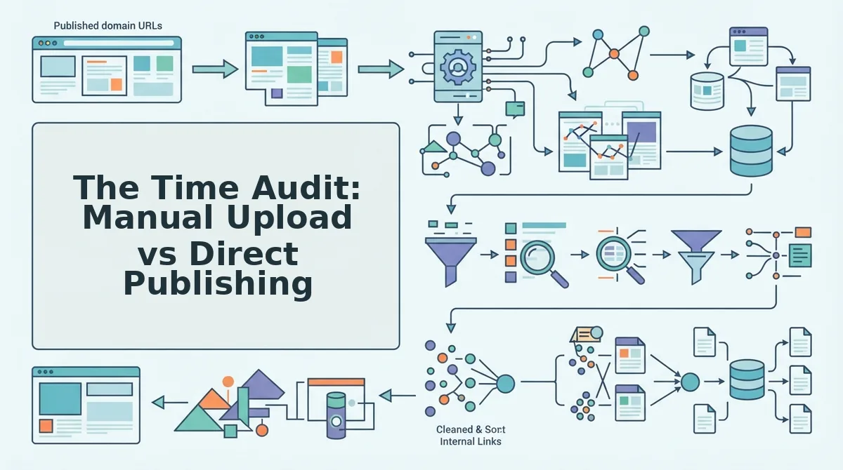 The Time Audit: Manual Upload vs Direct Publishing