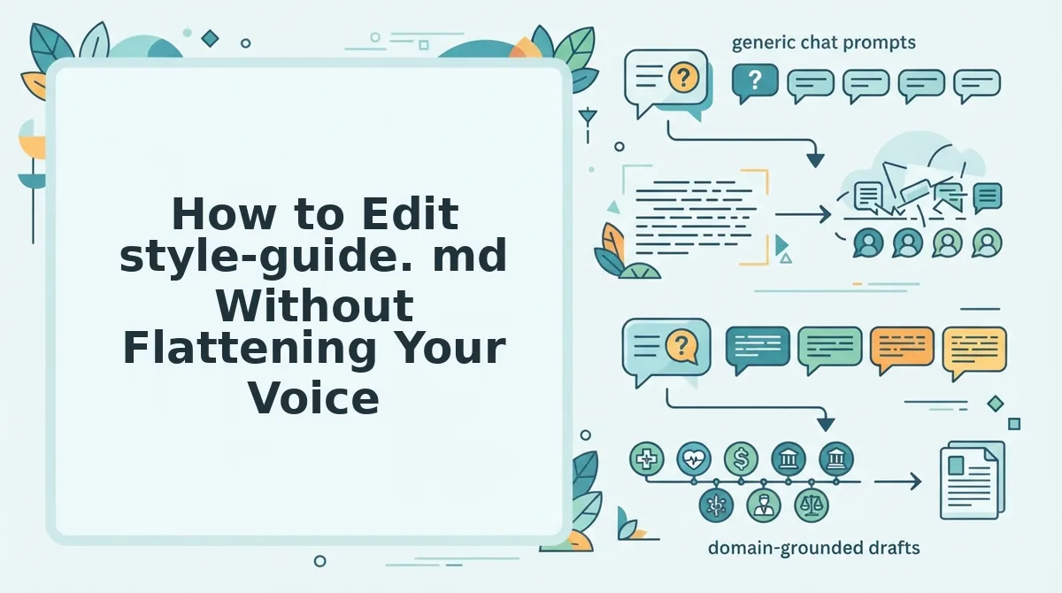 How to Edit style-guide.md Without Flattening Your Voice