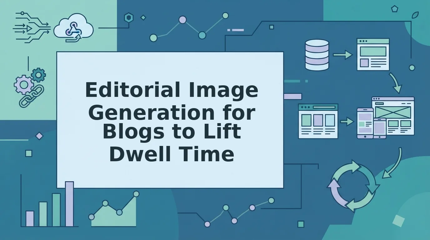 How editorial image generation for blogs improves reader dwell time