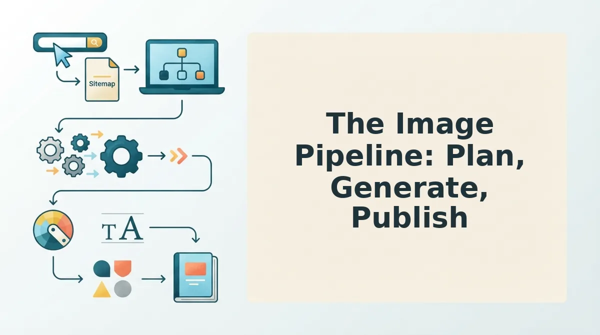 The Image Pipeline: Plan, Generate, Publish