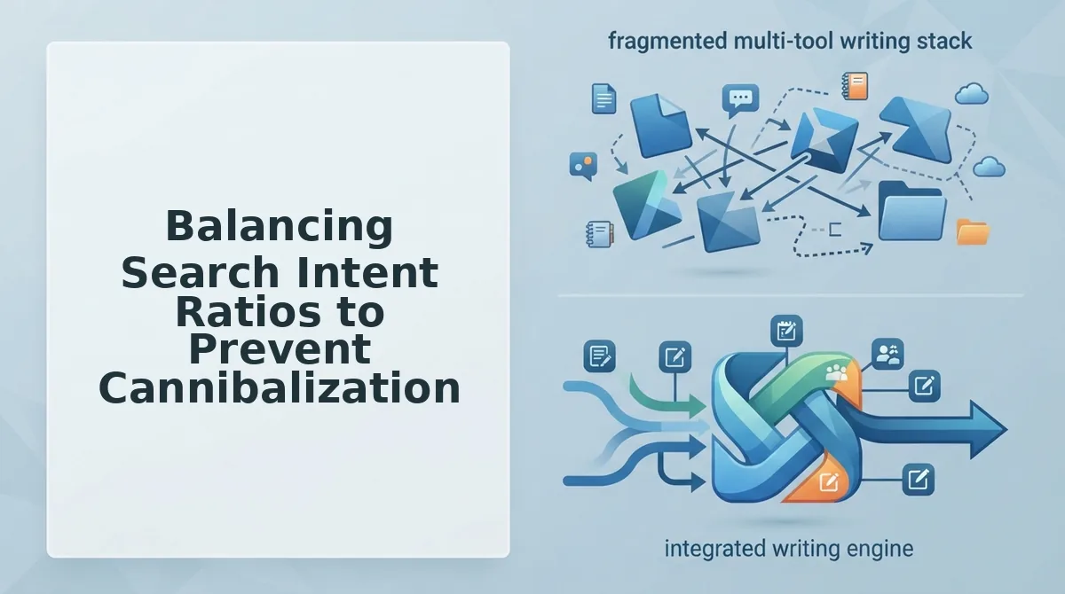 Balancing Search Intent Ratios to Prevent Cannibalization