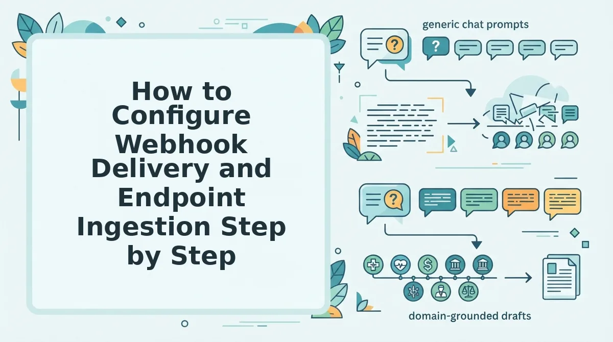 How to Configure Webhook Delivery and Endpoint Ingestion Step by Step