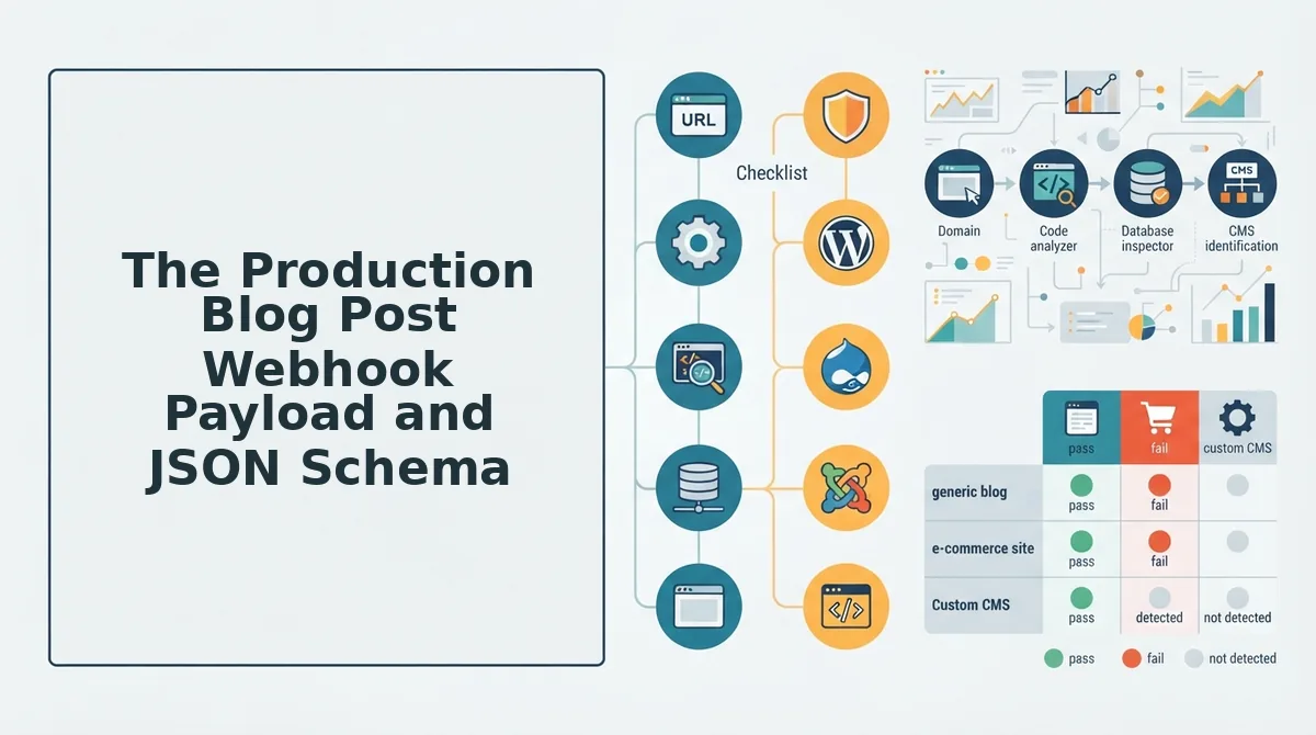The Production Blog Post Webhook Payload and JSON Schema
