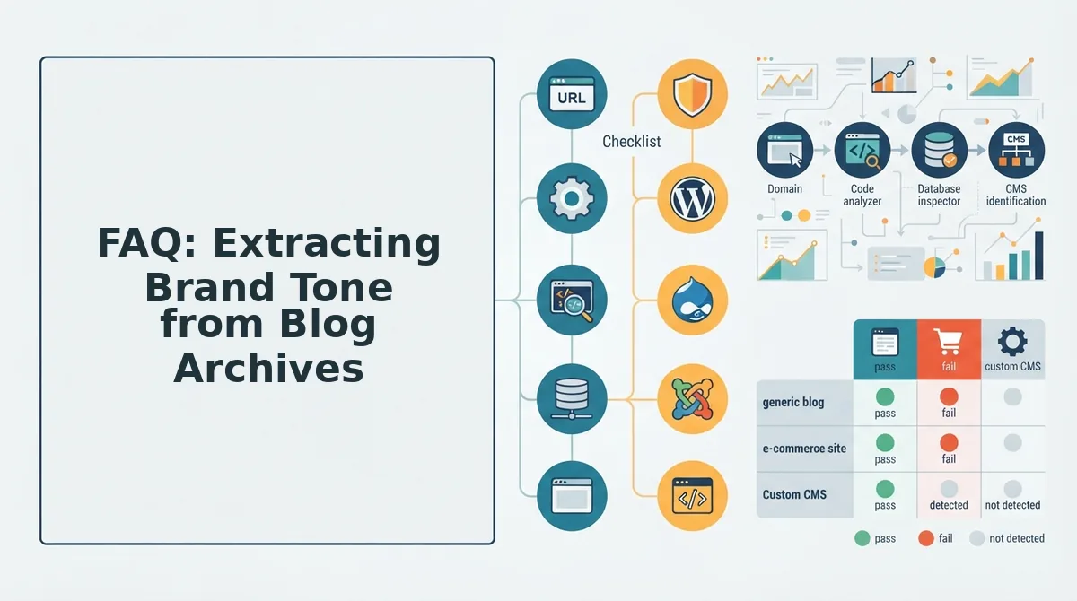 FAQ: Extracting Brand Tone from Blog Archives