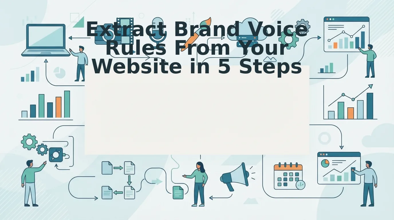 How to Extract Brand Voice Rules from Your Own Website