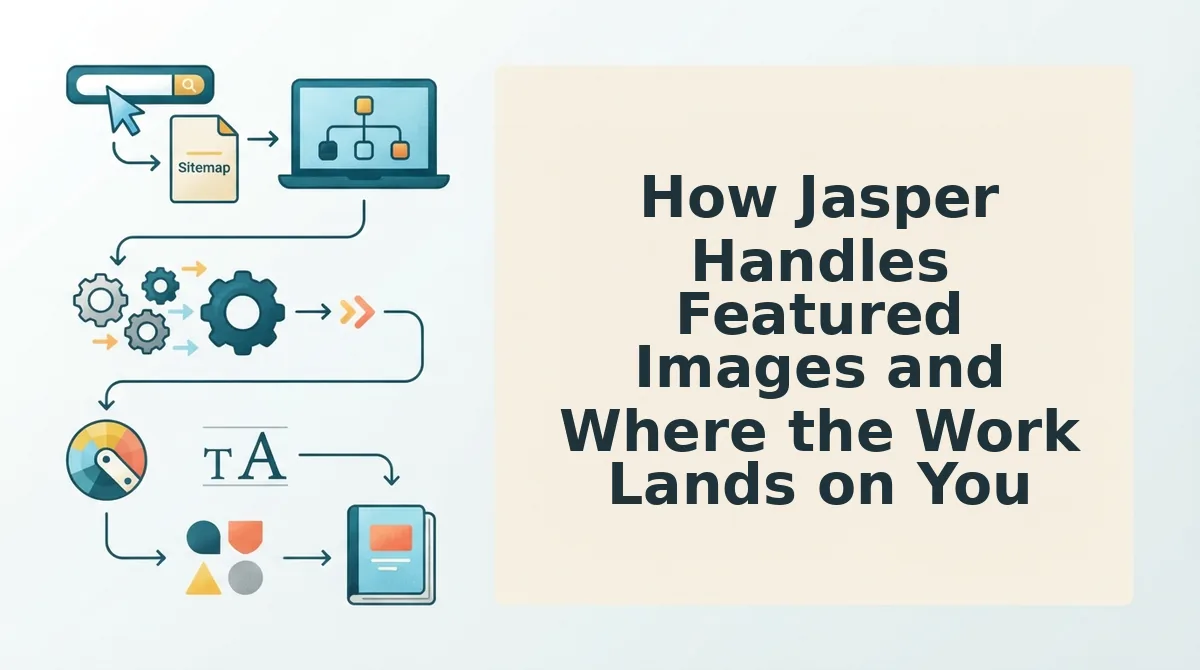 How Jasper Handles Featured Images and Where the Work Lands on You