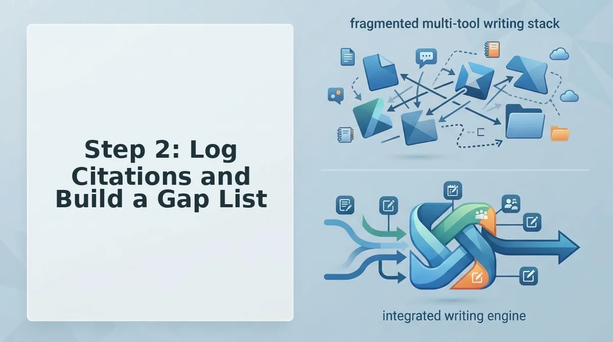 Step 2: Log Citations and Build a Gap List