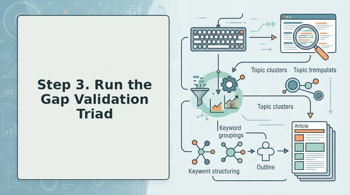 Step 3. Run the Gap Validation Triad