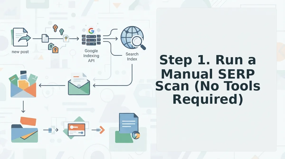 Step 1. Run a Manual SERP Scan (No Tools Required)