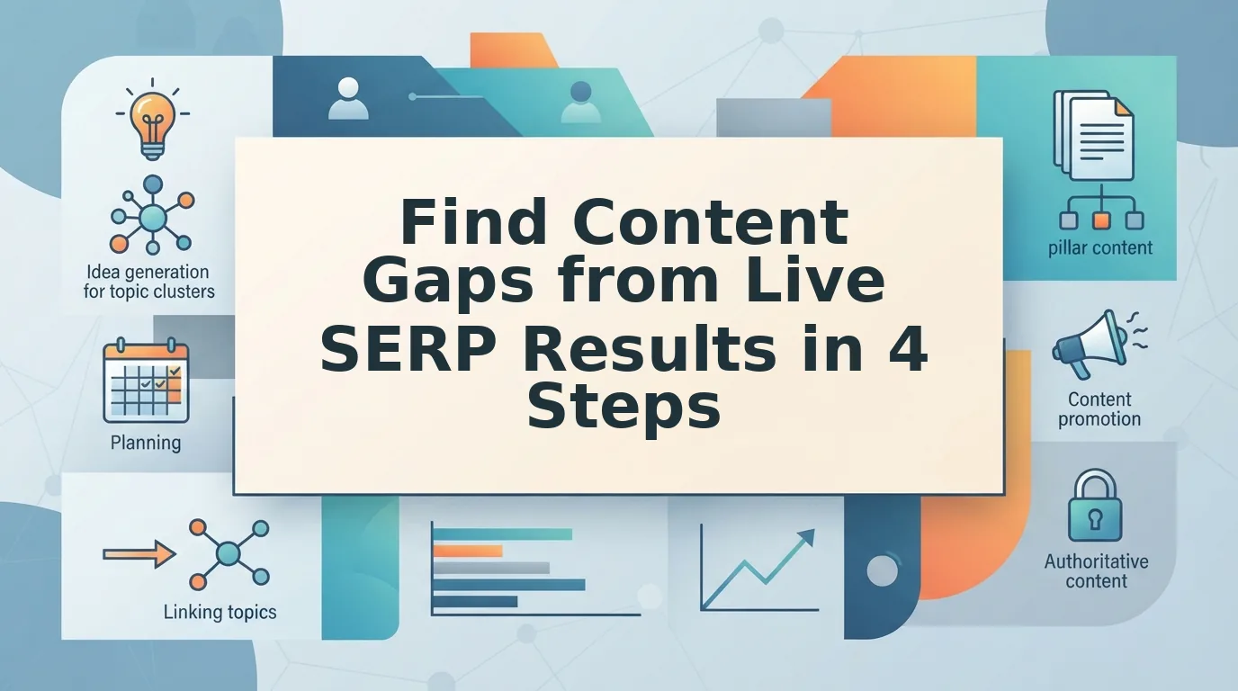 How to Find Content Gaps From Live SERP Results