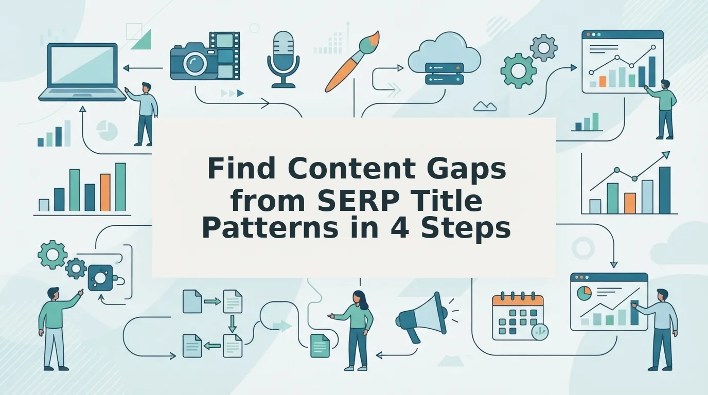 How to Find Content Gaps From SERP Title Patterns