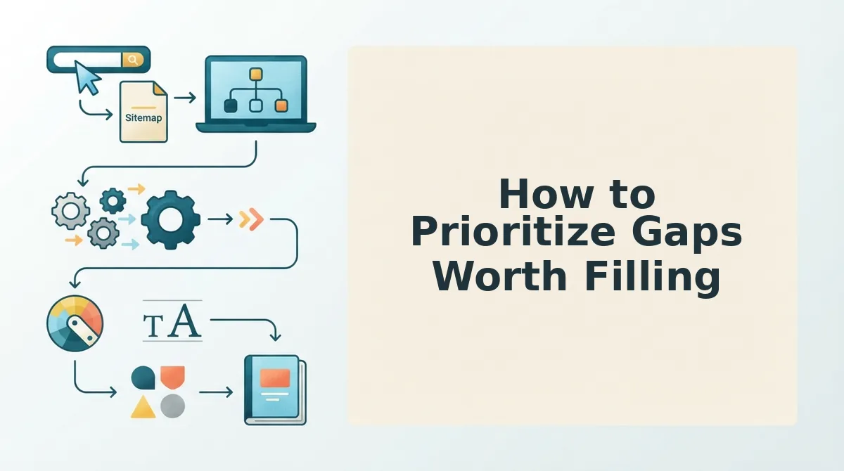 How to Prioritize Gaps Worth Filling