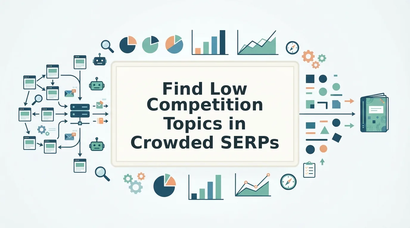 How to Find Low Competition Topics in Crowded SERPs