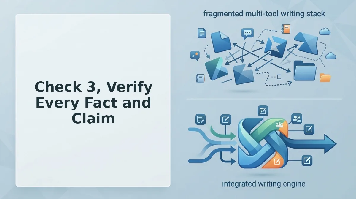 Check 3, Verify Every Fact and Claim