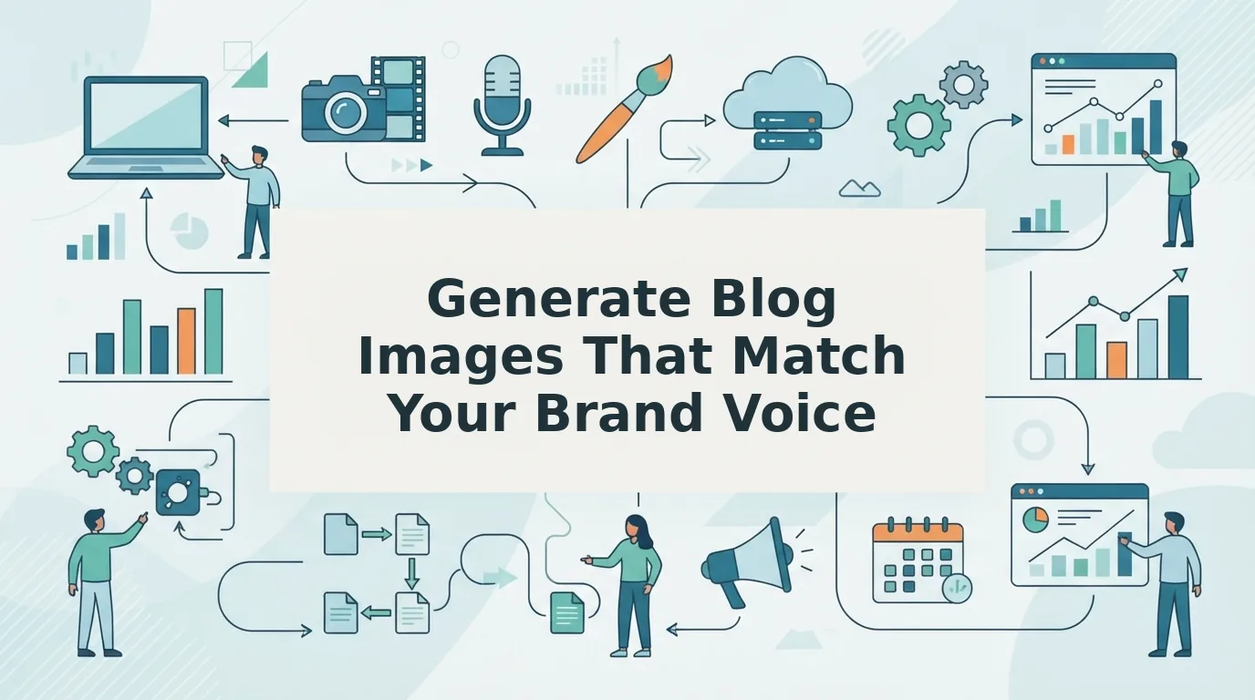 How to Generate Blog Images That Match Your Brand Voice