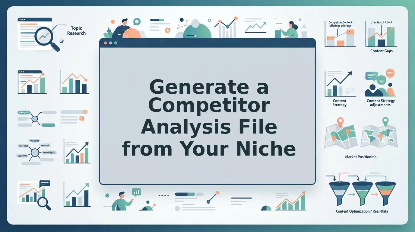 Generate a Competitor Analysis File from Your Niche