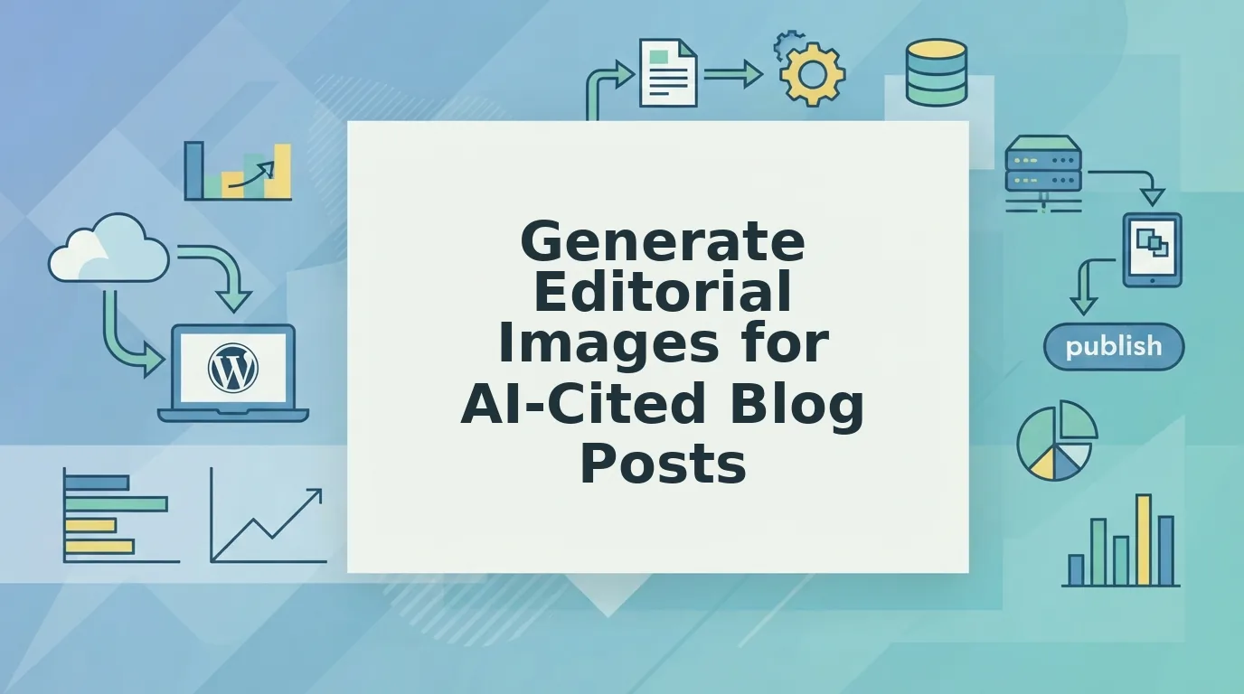 How to Generate Editorial Images for AI-Cited Blog Articles