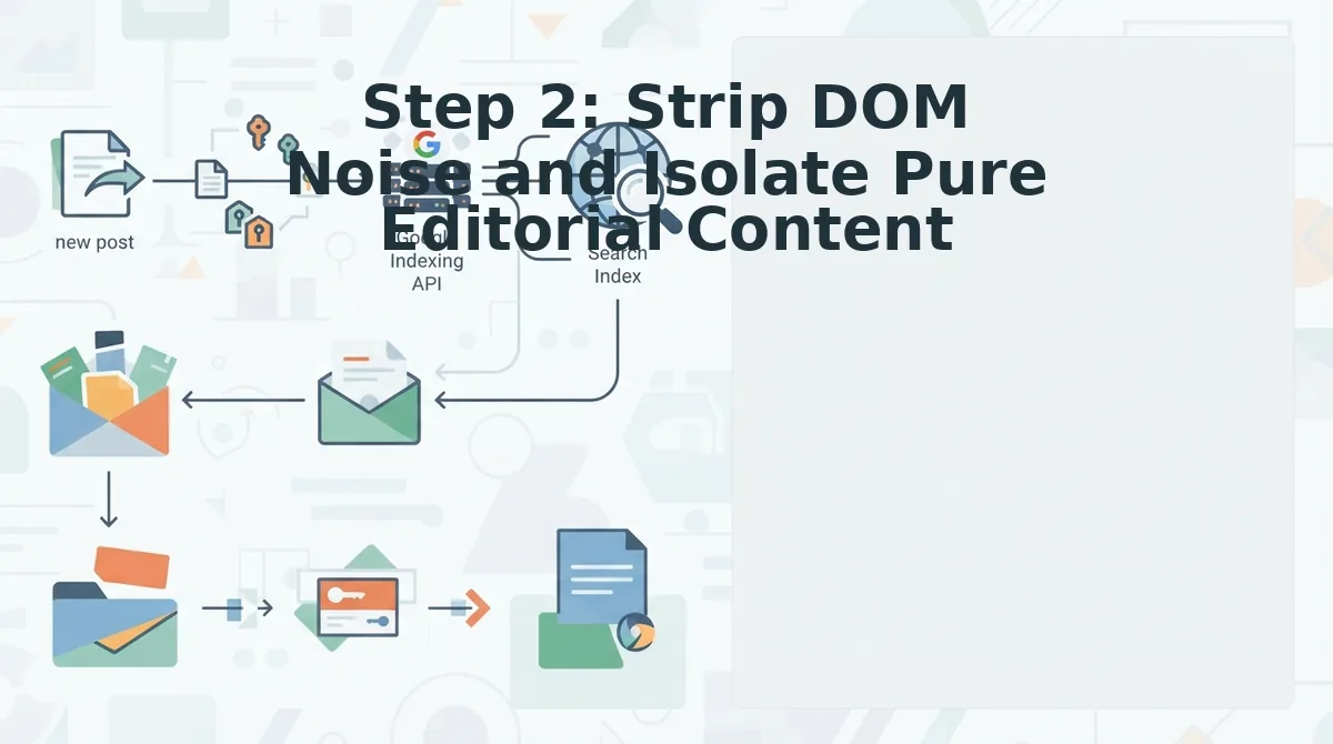 Step 2: Strip DOM Noise and Isolate Pure Editorial Content