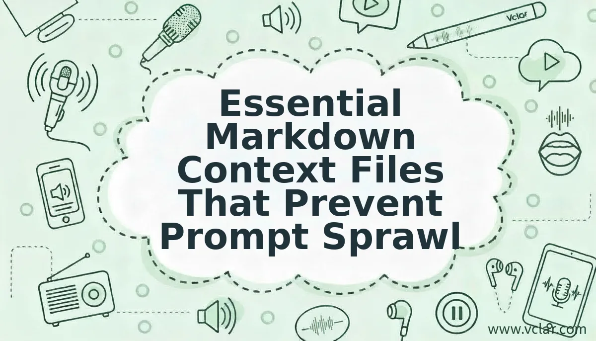 Essential Markdown Context Files That Prevent Prompt Sprawl