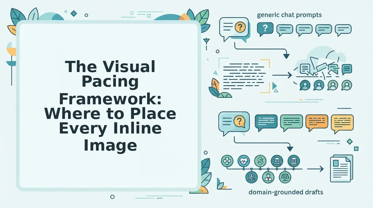 The Visual Pacing Framework: Where to Place Every Inline Image
