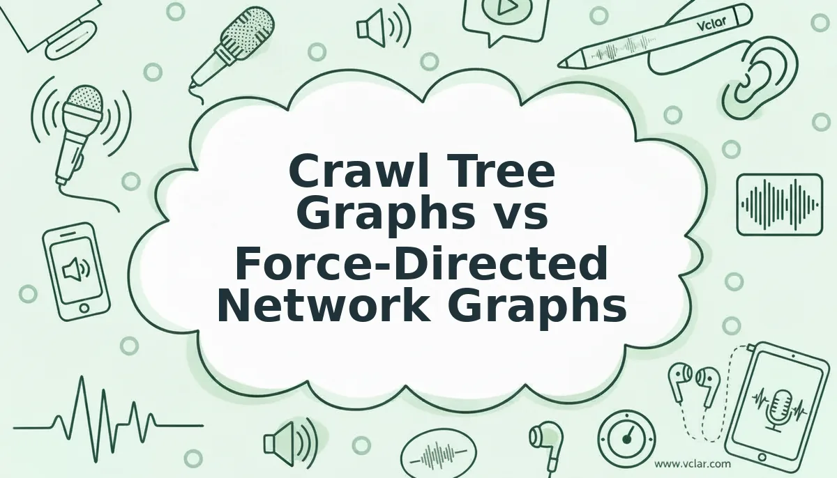 Crawl Tree Graphs vs Force-Directed Network Graphs