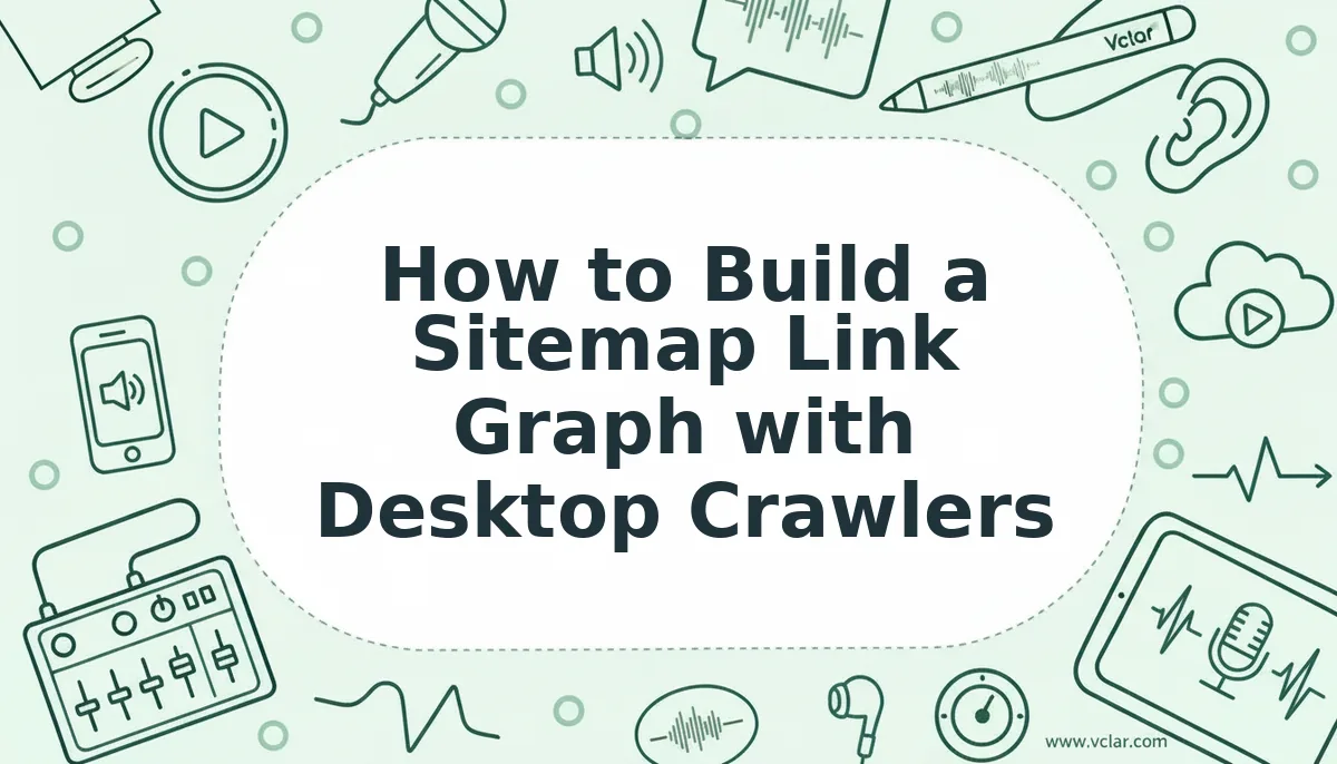 How to Build a Sitemap Link Graph with Desktop Crawlers