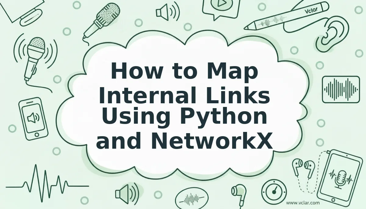 How to Map Internal Links Using Python and NetworkX