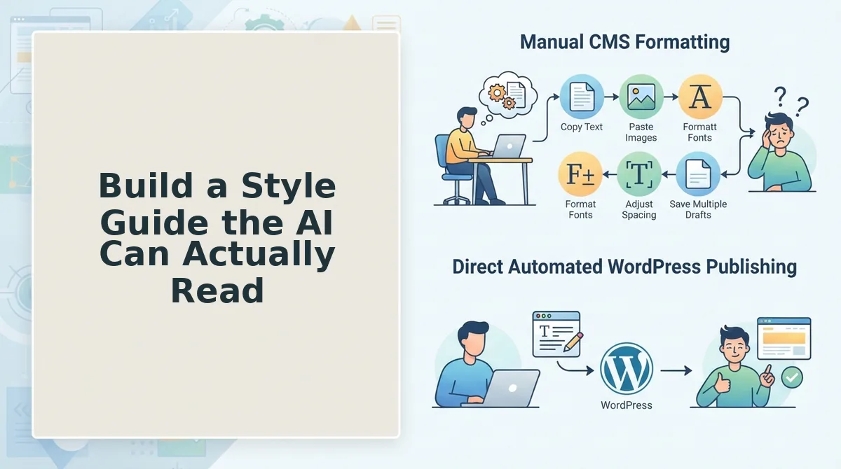 Build a Style Guide the AI Can Actually Read