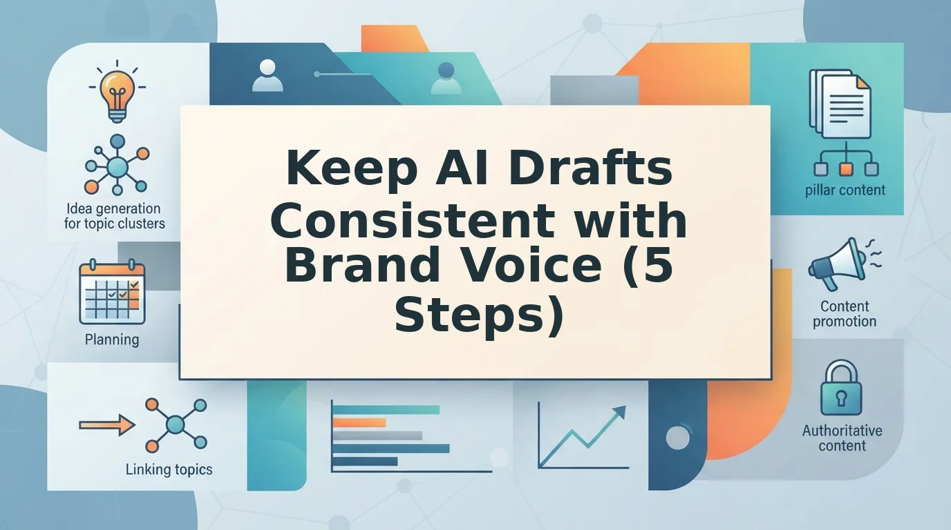 How to Keep AI Drafts Consistent With Your Brand Voice