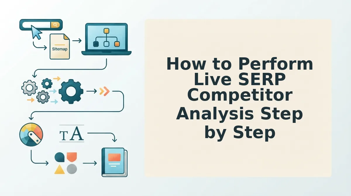How to Perform Live SERP Competitor Analysis Step by Step
