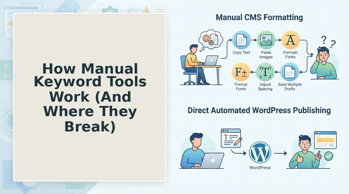 How Manual Keyword Tools Work (And Where They Break)