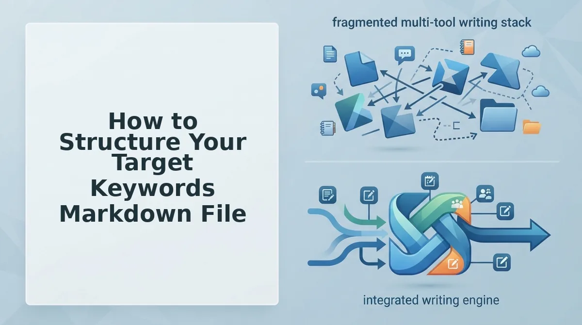 How to Structure Your Target Keywords Markdown File