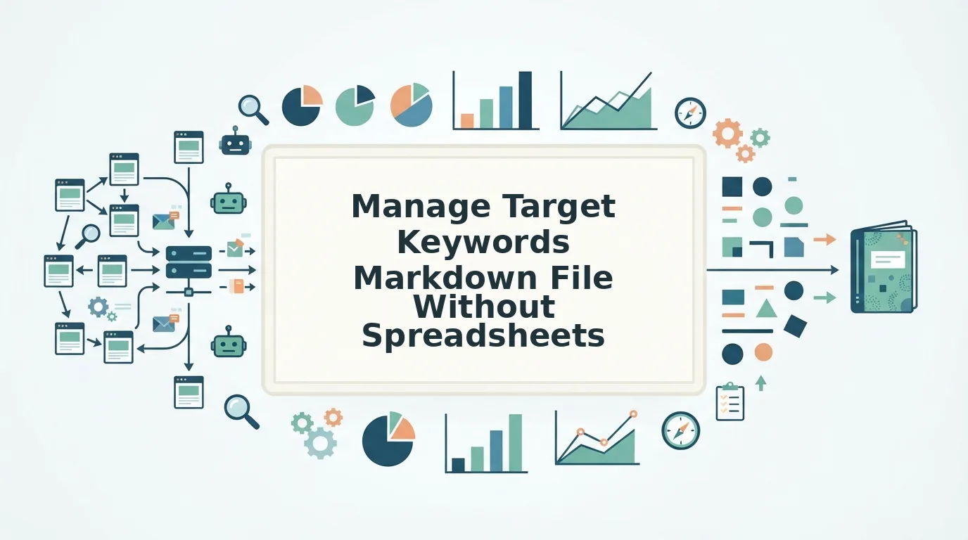 Manage Target Keywords Markdown File Without Spreadsheets