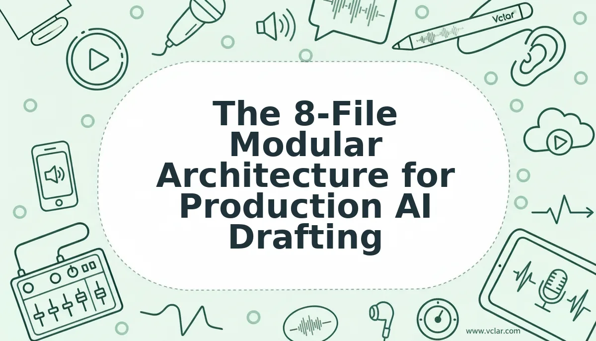 The 8-File Modular Architecture for Production AI Drafting