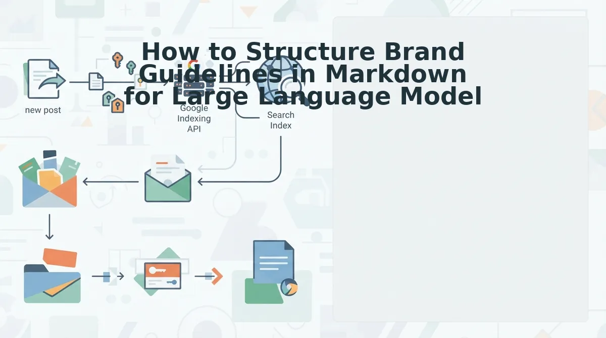 How to Structure Brand Guidelines in Markdown for Large Language Models