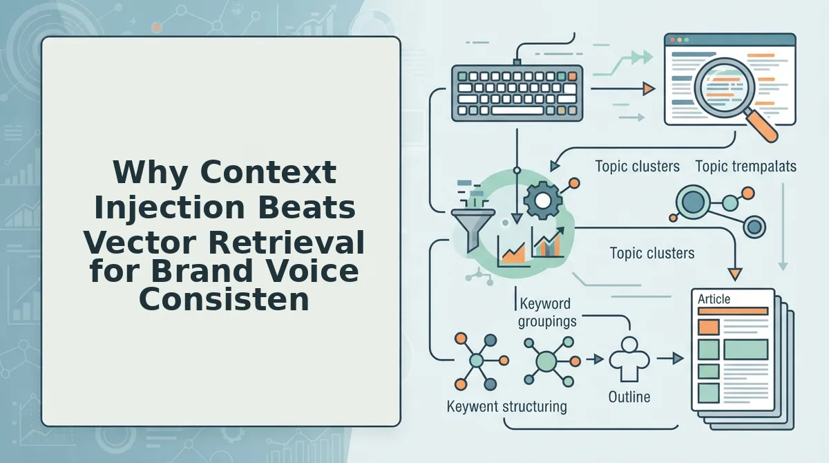 Why Context Injection Beats Vector Retrieval for Brand Voice Consistency