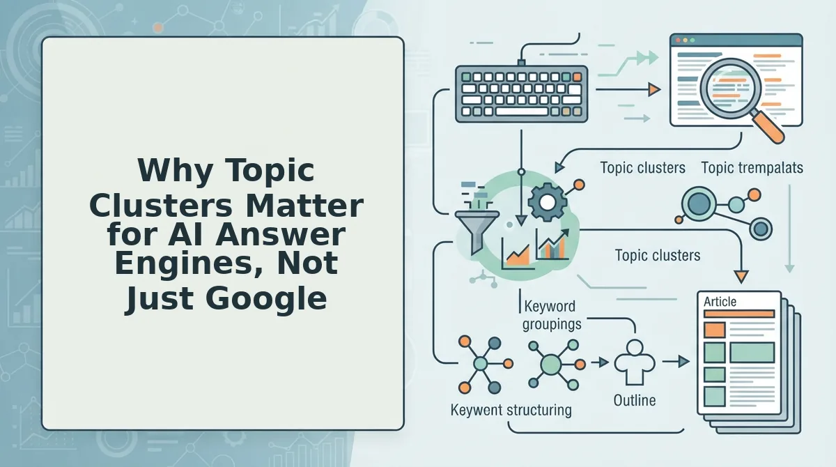 Why Topic Clusters Matter for AI Answer Engines, Not Just Google