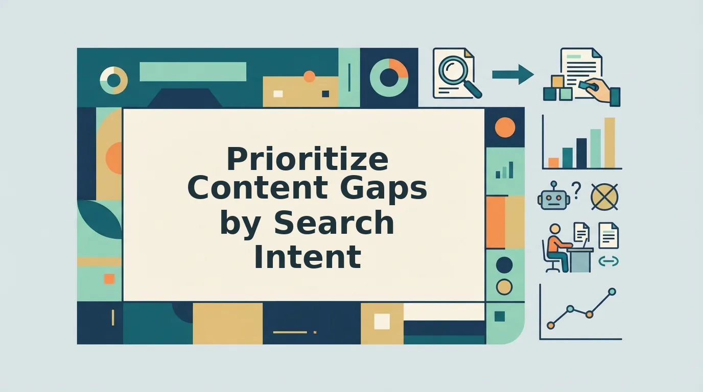 How to Prioritize Content Gaps by Search Intent