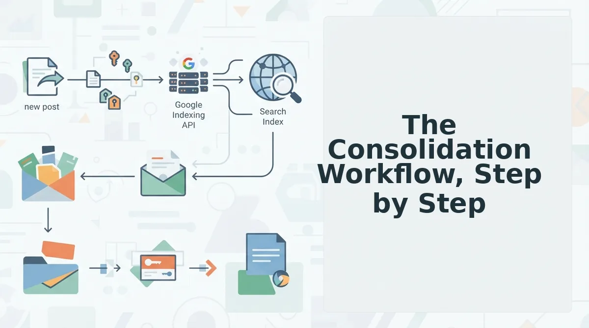 The Consolidation Workflow, Step by Step