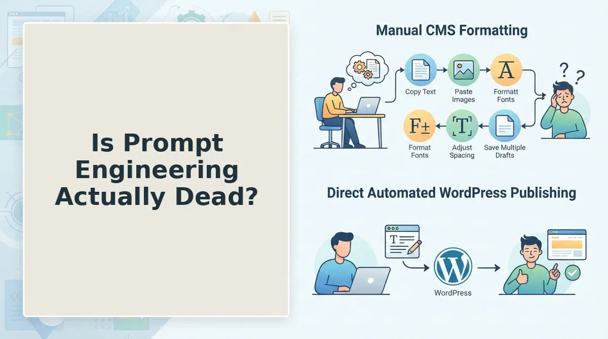 Is Prompt Engineering Actually Dead?
