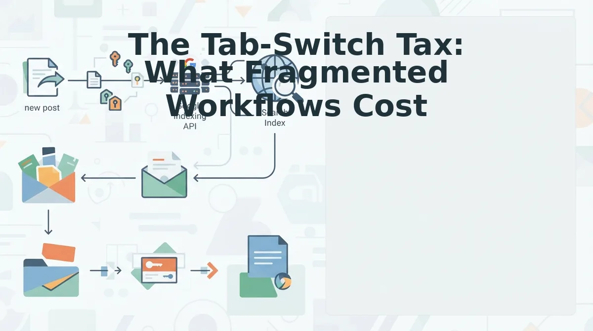 The Tab-Switch Tax: What Fragmented Workflows Cost