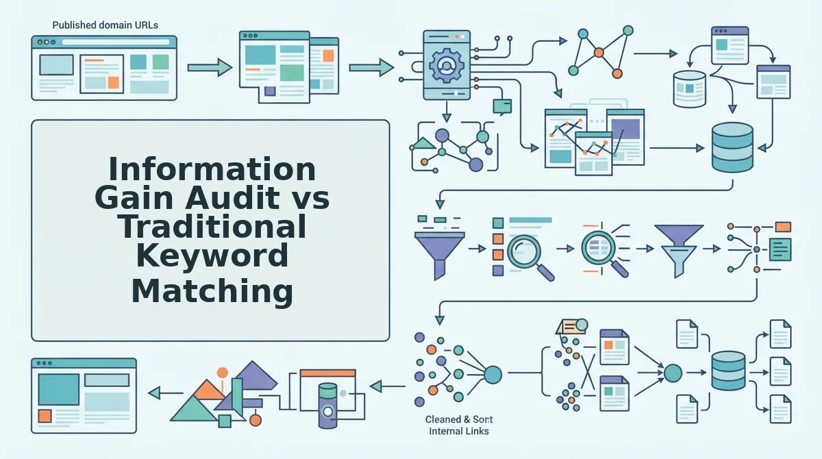 Information Gain Audit vs Traditional Keyword Matching