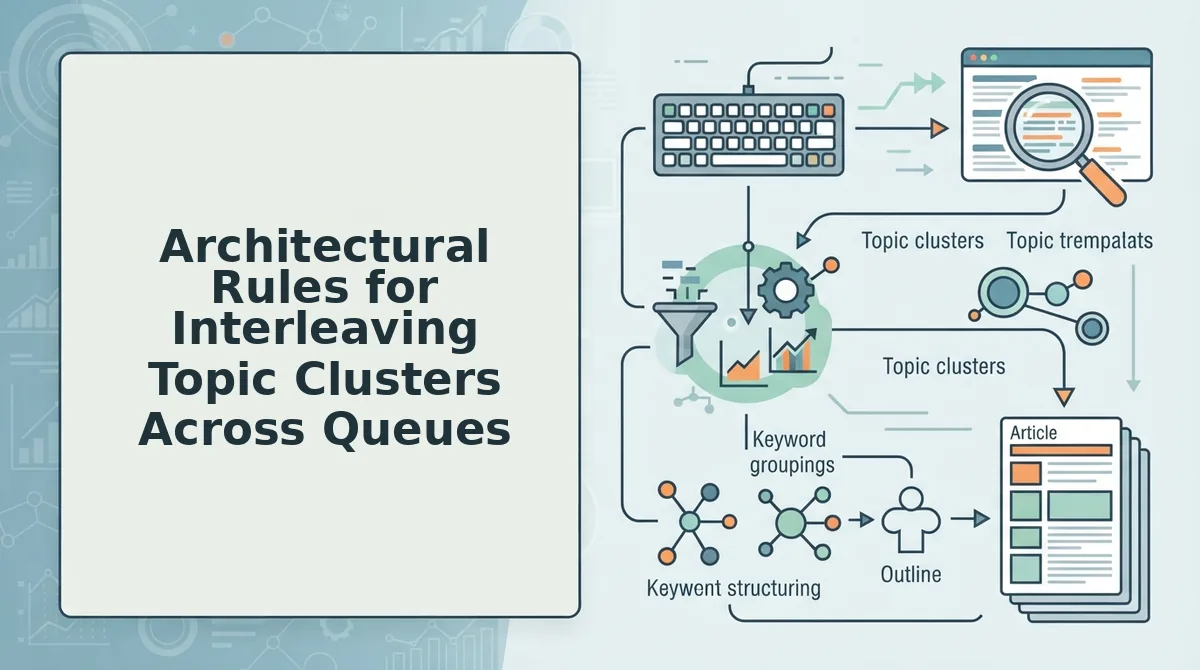 Architectural Rules for Interleaving Topic Clusters Across Queues