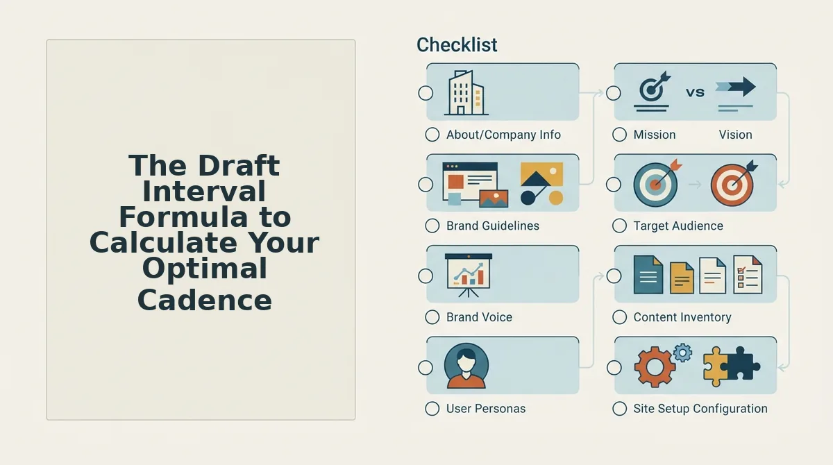 The Draft Interval Formula to Calculate Your Optimal Cadence