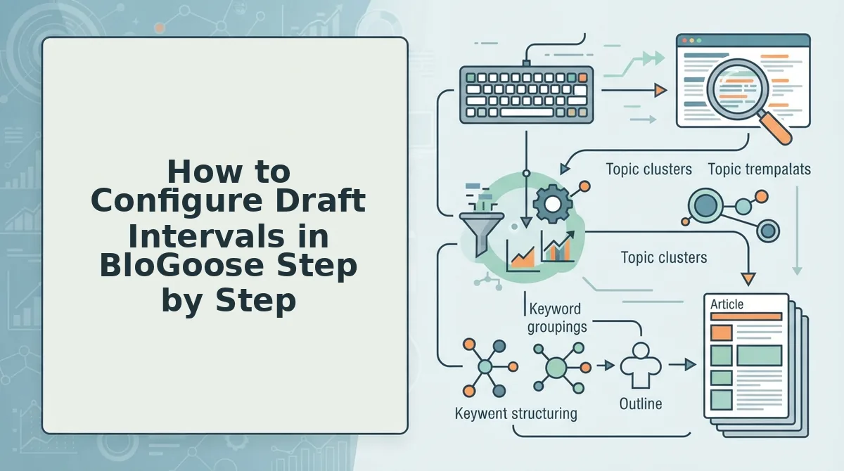 How to Configure Draft Intervals in BloGoose Step by Step