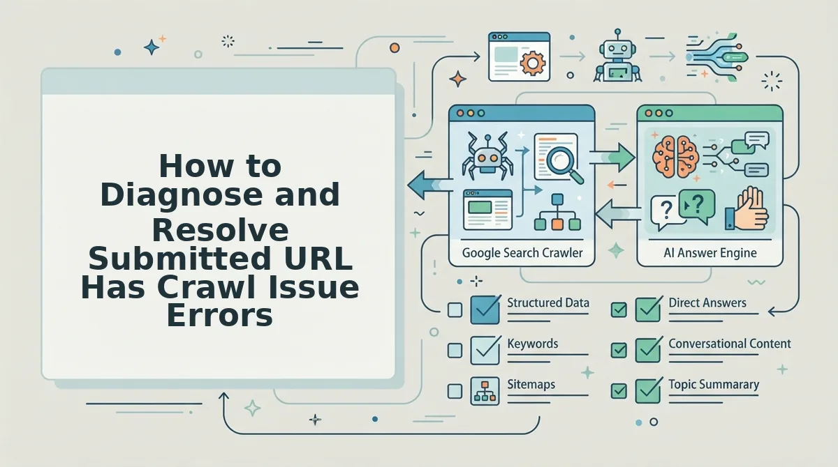 How to Diagnose and Resolve Submitted URL Has Crawl Issue Errors
