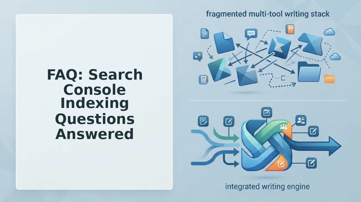 FAQ: Search Console Indexing Questions Answered