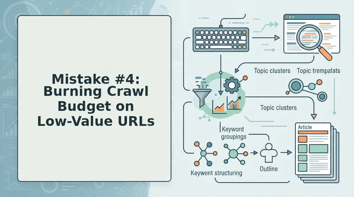 Mistake #4: Burning Crawl Budget on Low-Value URLs